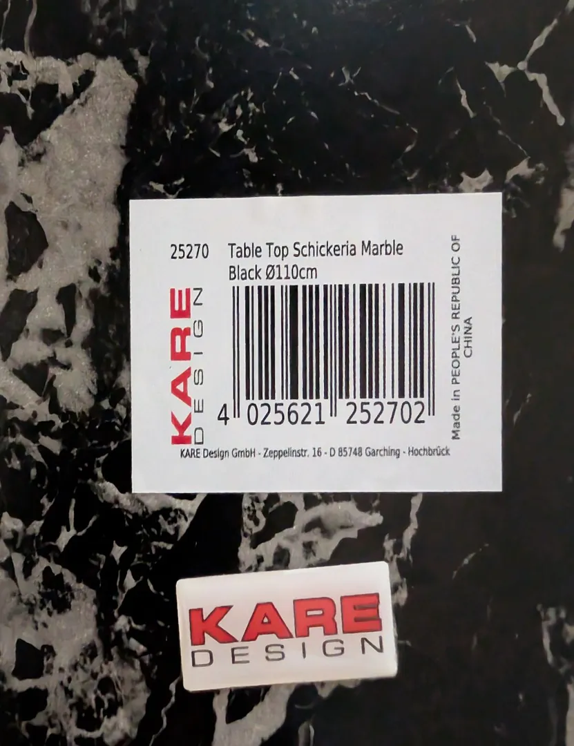 Table KARE Design Schickeria Marble — photo 5