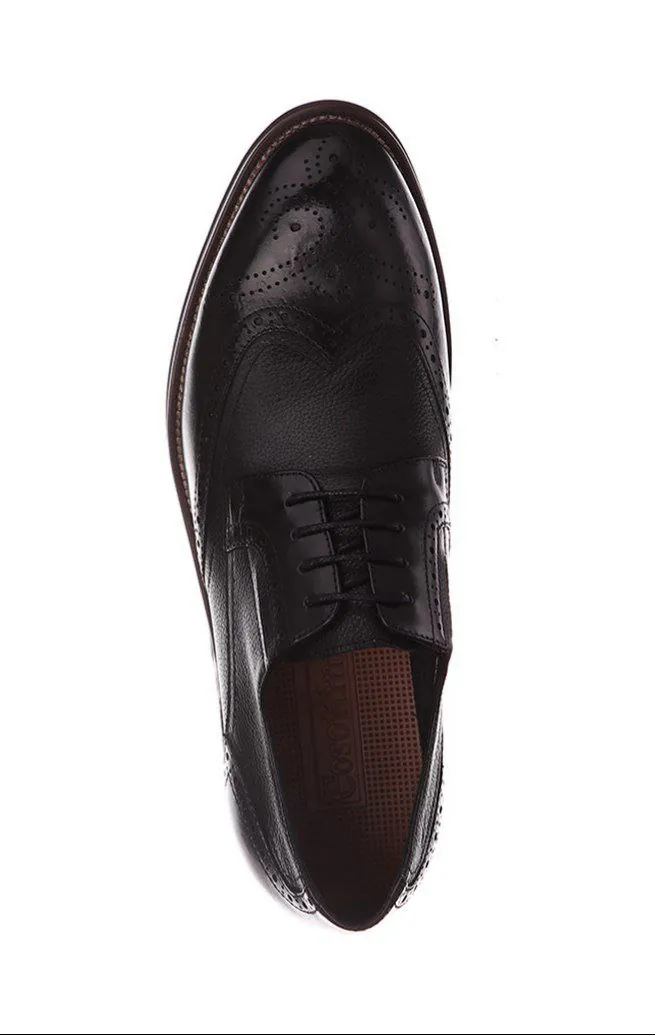 Men's classic leather shoes — photo 1