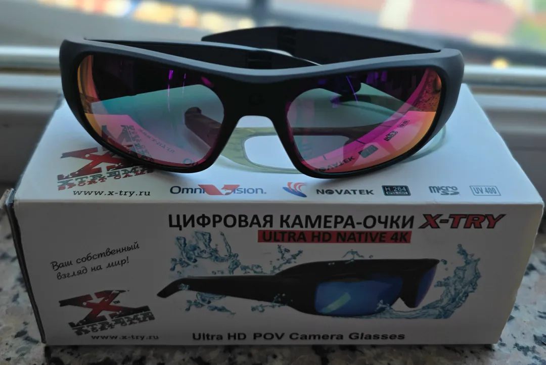 Glasses with camera X-TRY — photo 3