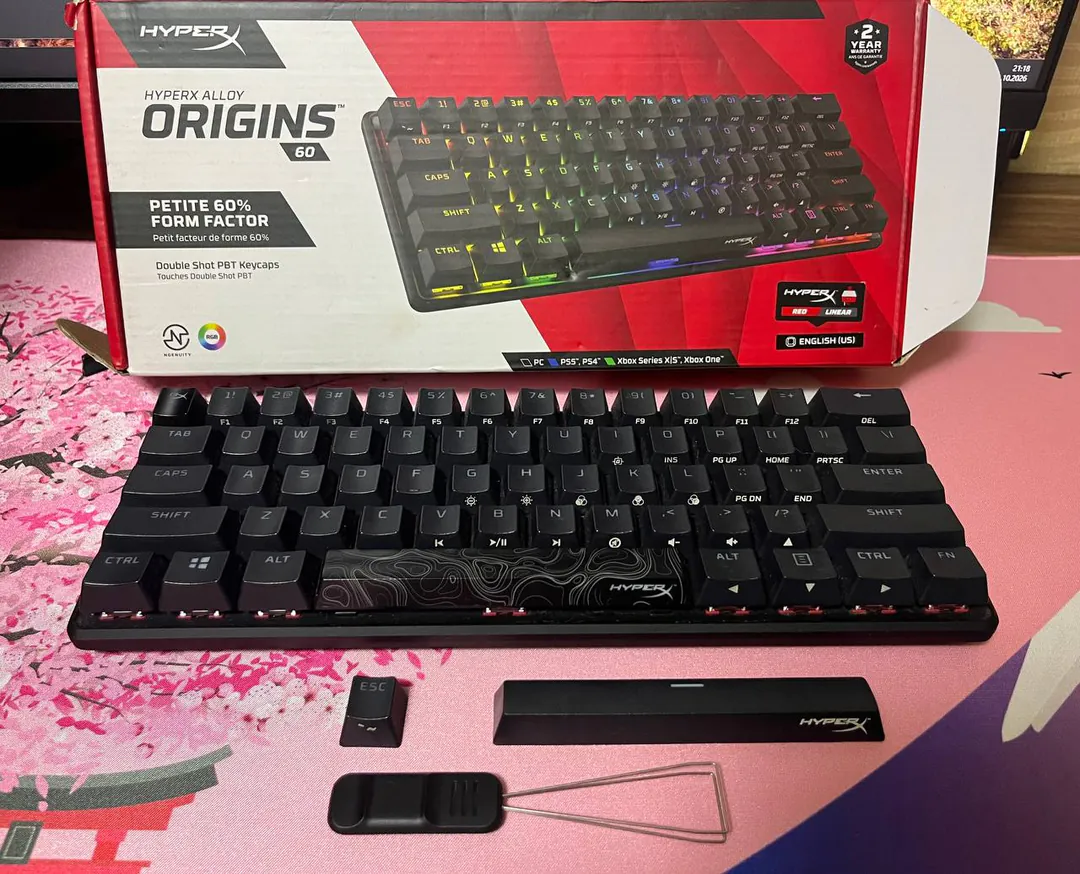 Клавиатура HyperX Alloy Origins 60 — фото 1