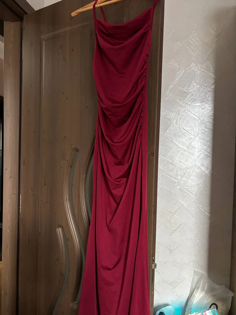 Красное платье XS — фото 1