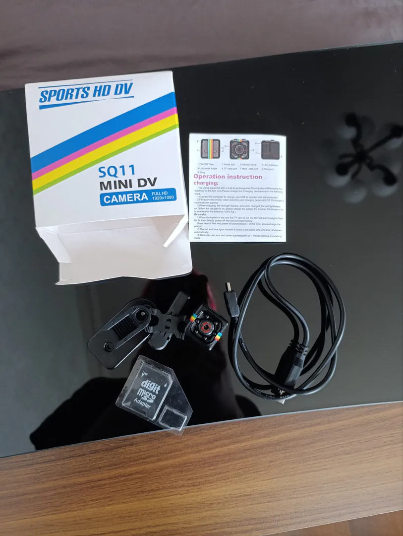 მინი კამერა SQ11 MINI DV — ფოტო 1