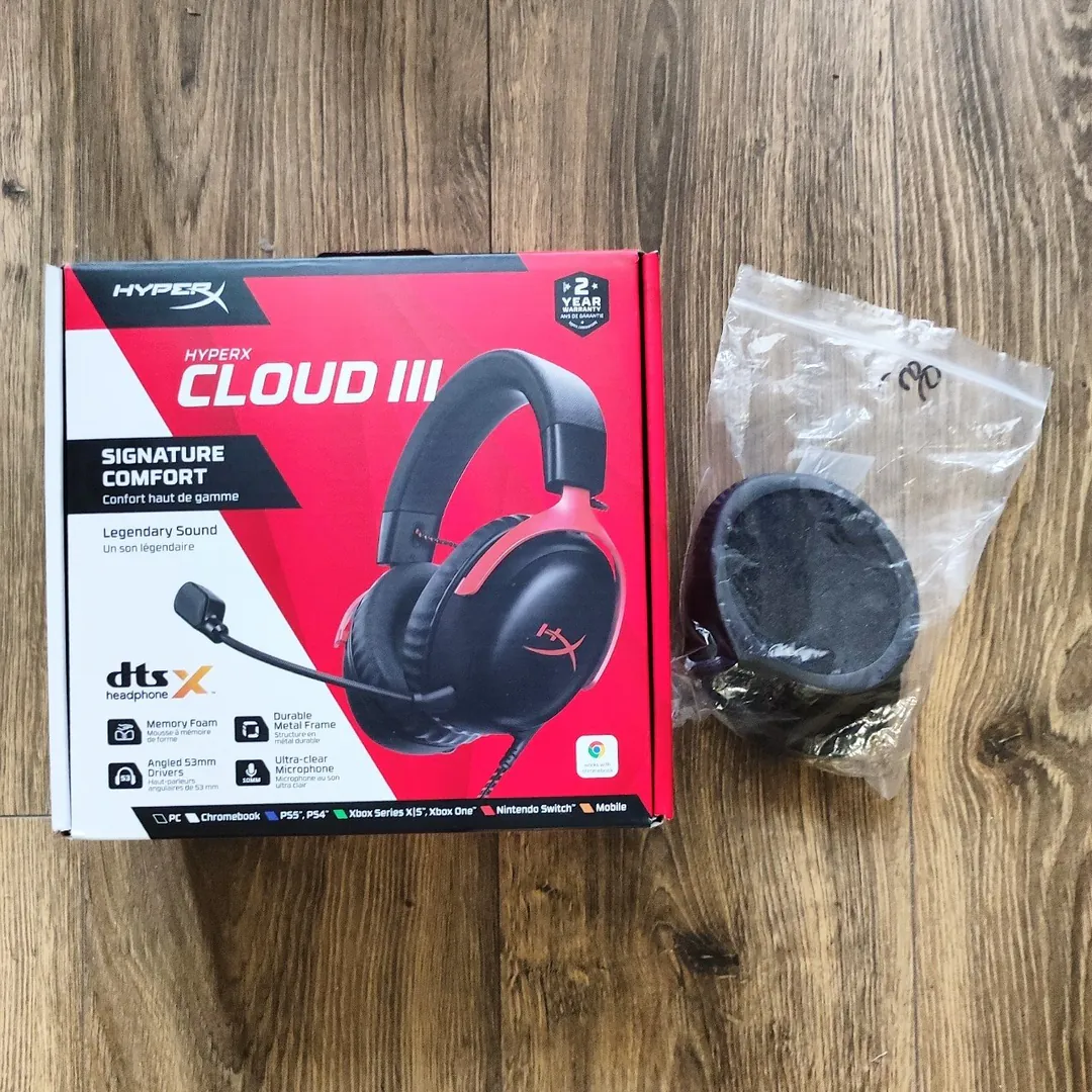 HyperX Cloud 3 Headphones — photo 1