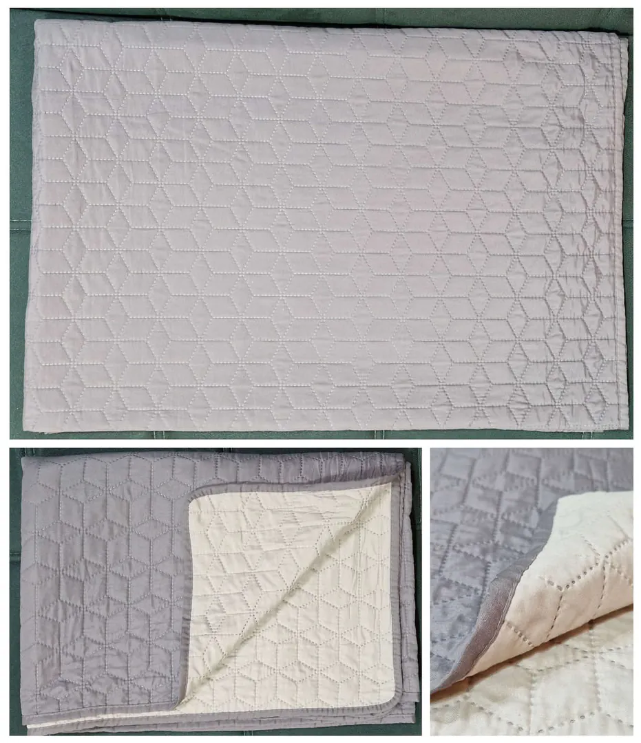 Quilted throw blanket 155х215 см — photo 1
