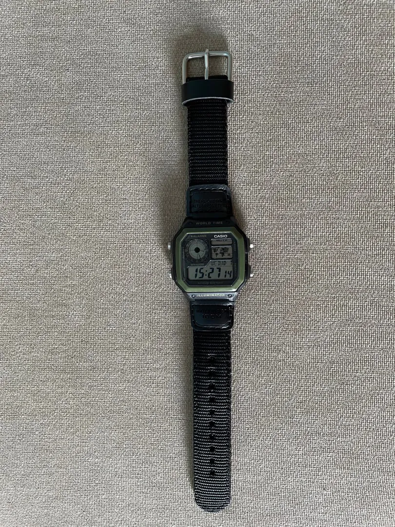 Часы Casio AE-1200WHB-1B — фото 2