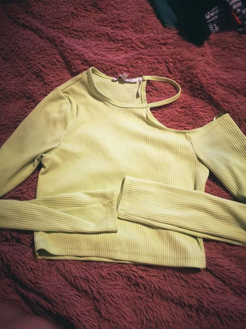 Light lime top S — photo 1