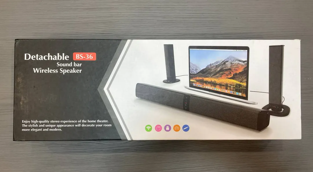 Саундбар с Bluetooth и AUX — фото 1