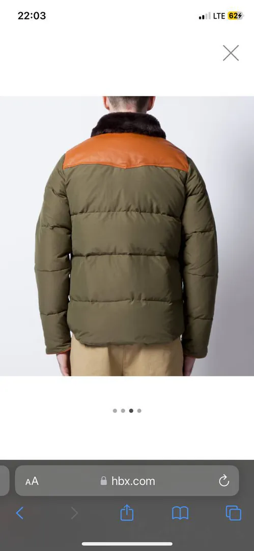 Winter down jacket Penfield Rockwool — photo 1