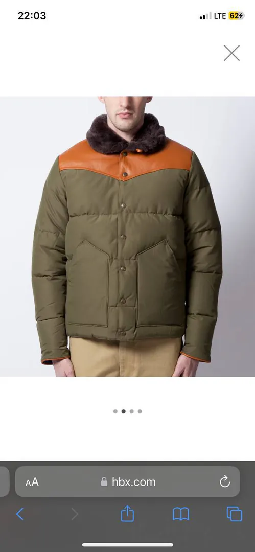 Winter down jacket Penfield Rockwool — photo 2