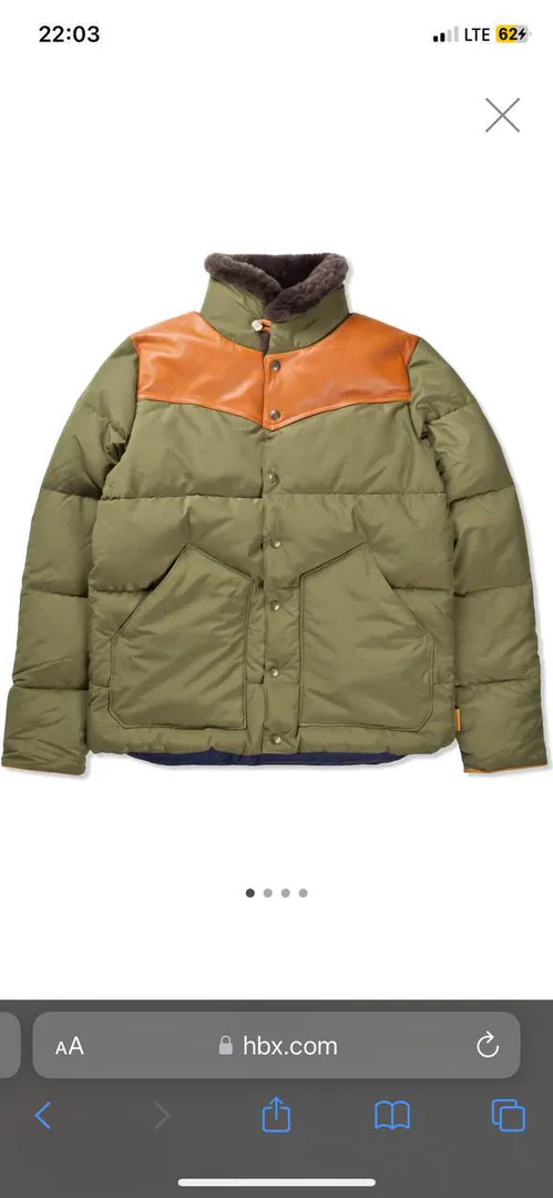 Winter down jacket Penfield Rockwool — photo 3