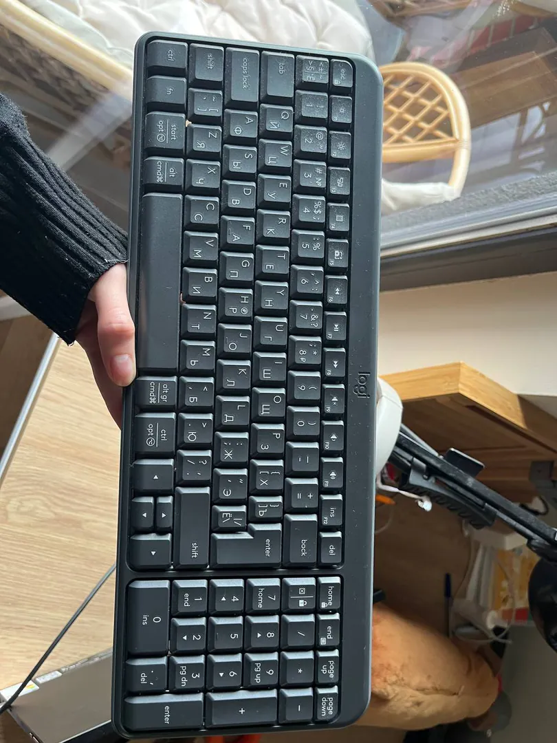 Беспроводная клавиатура Logitech K250 Compact — фото 2