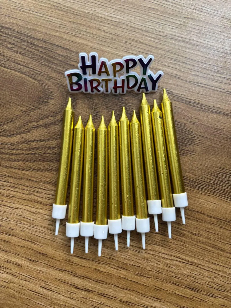 Candle set and cake topper — photo 2