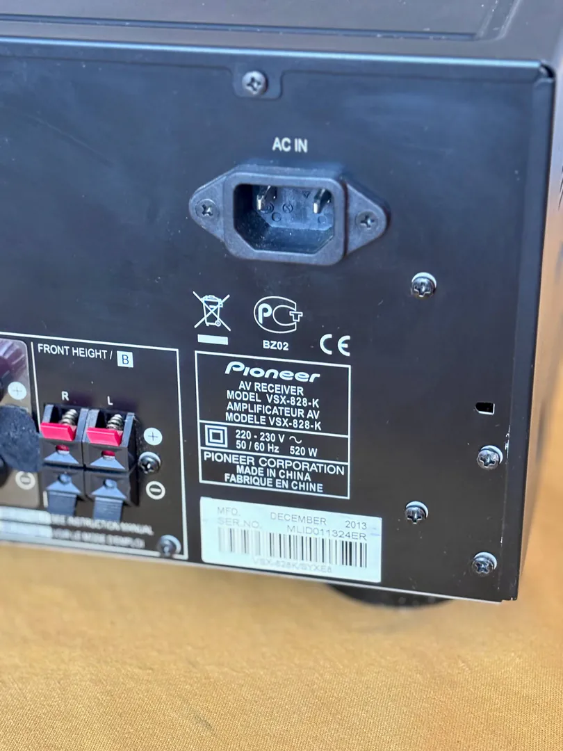 AV-ресивер Pioneer VSX-828-K — фото 1