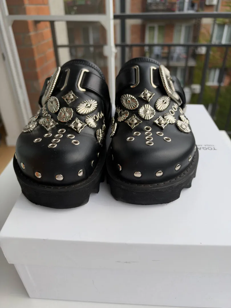 Mules Toga Pulla Sabot Metal — photo 1
