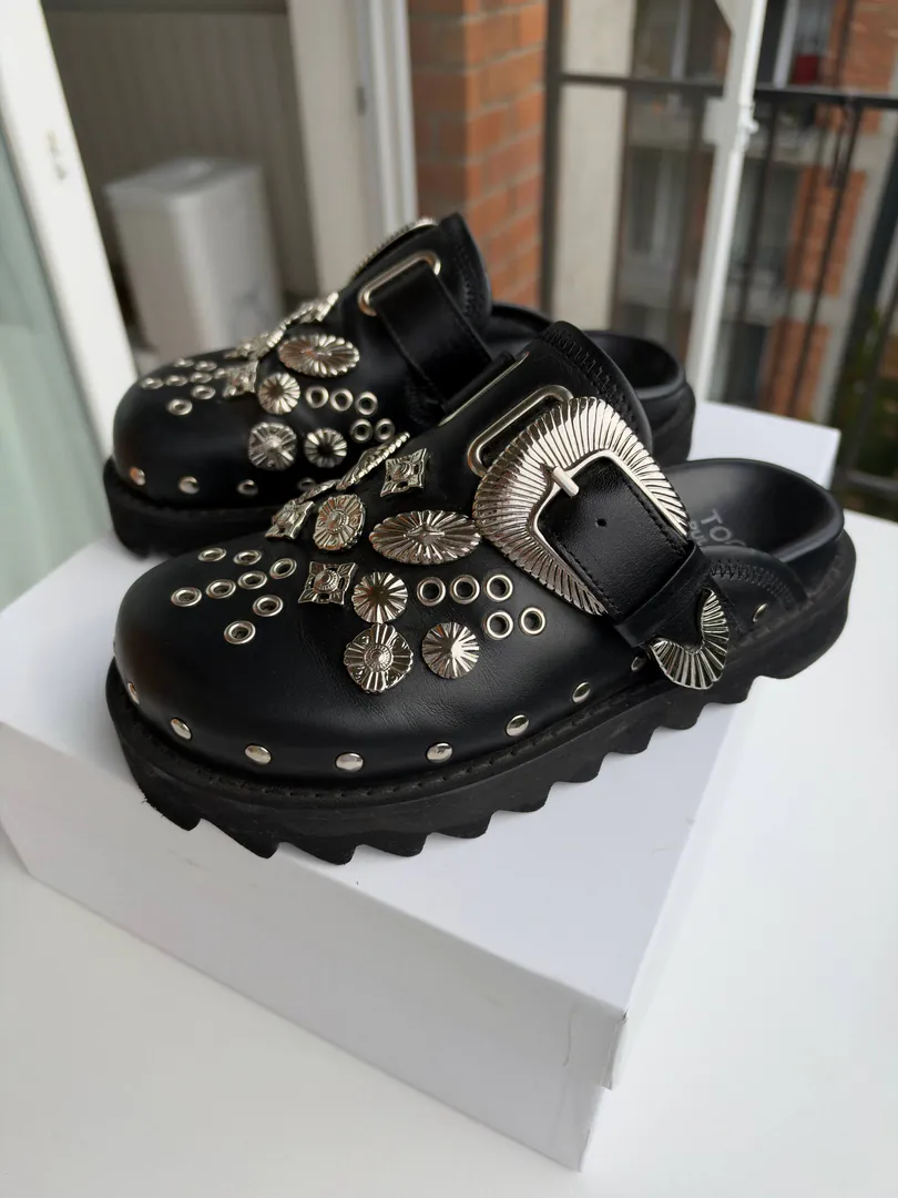 Mules Toga Pulla Sabot Metal — photo 2