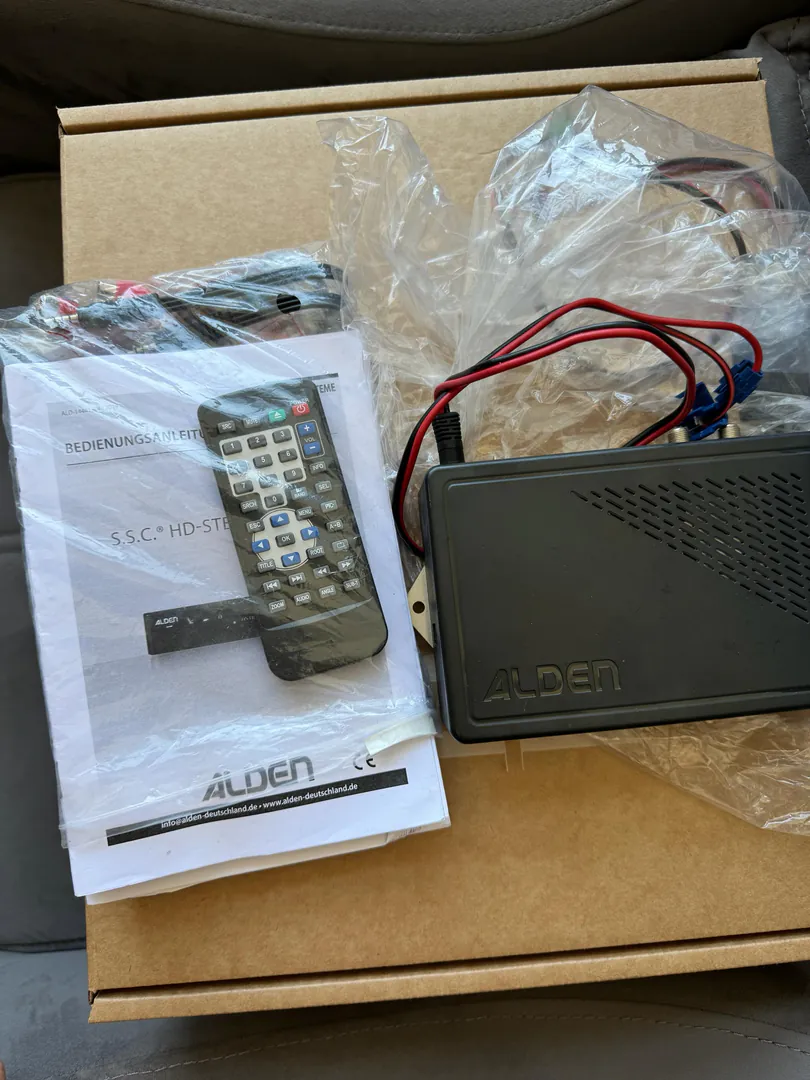 Satellite antenna and control module Alden S.S.C. HD — photo 3