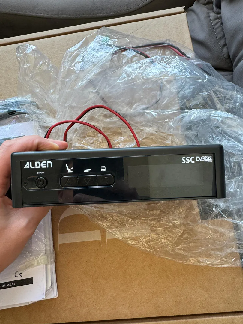Satellite antenna and control module Alden S.S.C. HD — photo 4