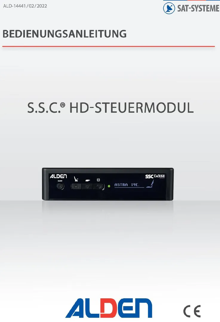 Satellite antenna and control module Alden S.S.C. HD — photo 6