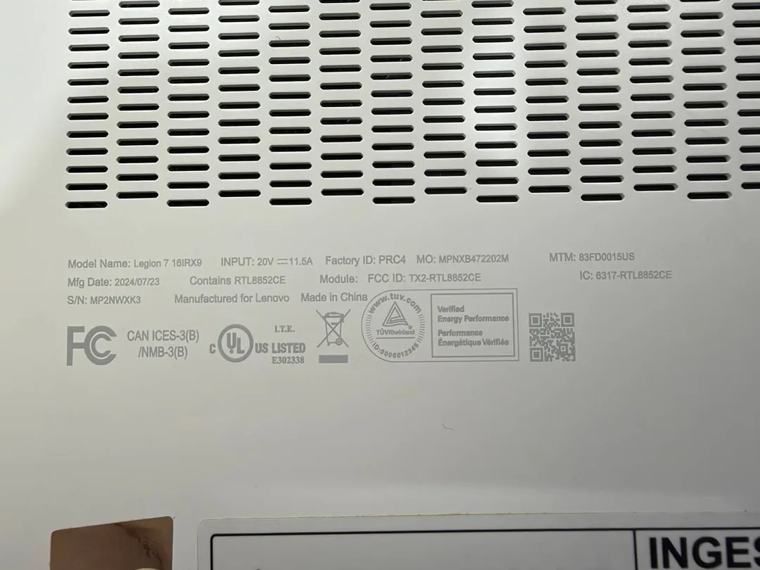 Modem RTL8852CE WiFi 6E Bluetooth 5.3 — photo 1