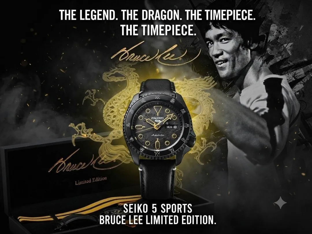 Часы Seiko Bruce Lee Edition — фото 5