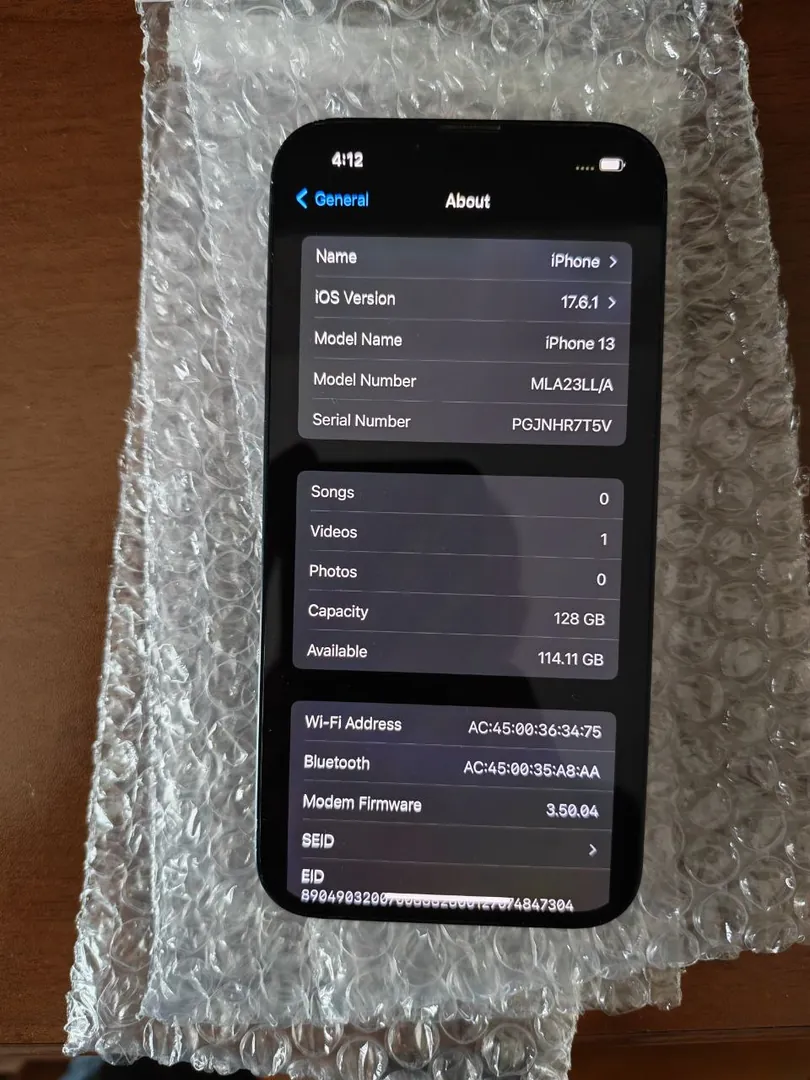iPhone 13 128 GB — ფოტო 3