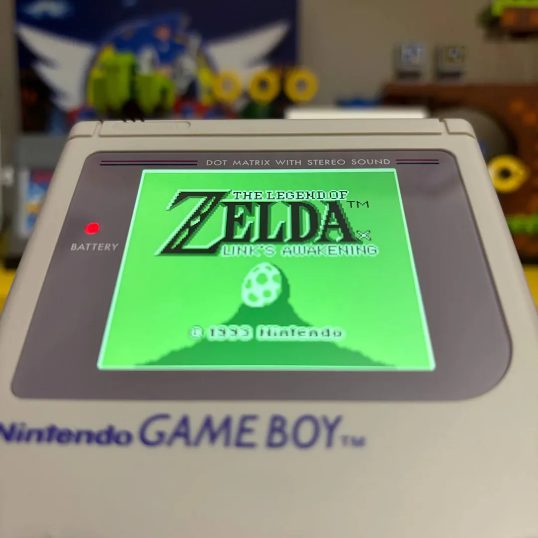 Nintendo Game Boy DMG Console with IPS Screen — photo 1
