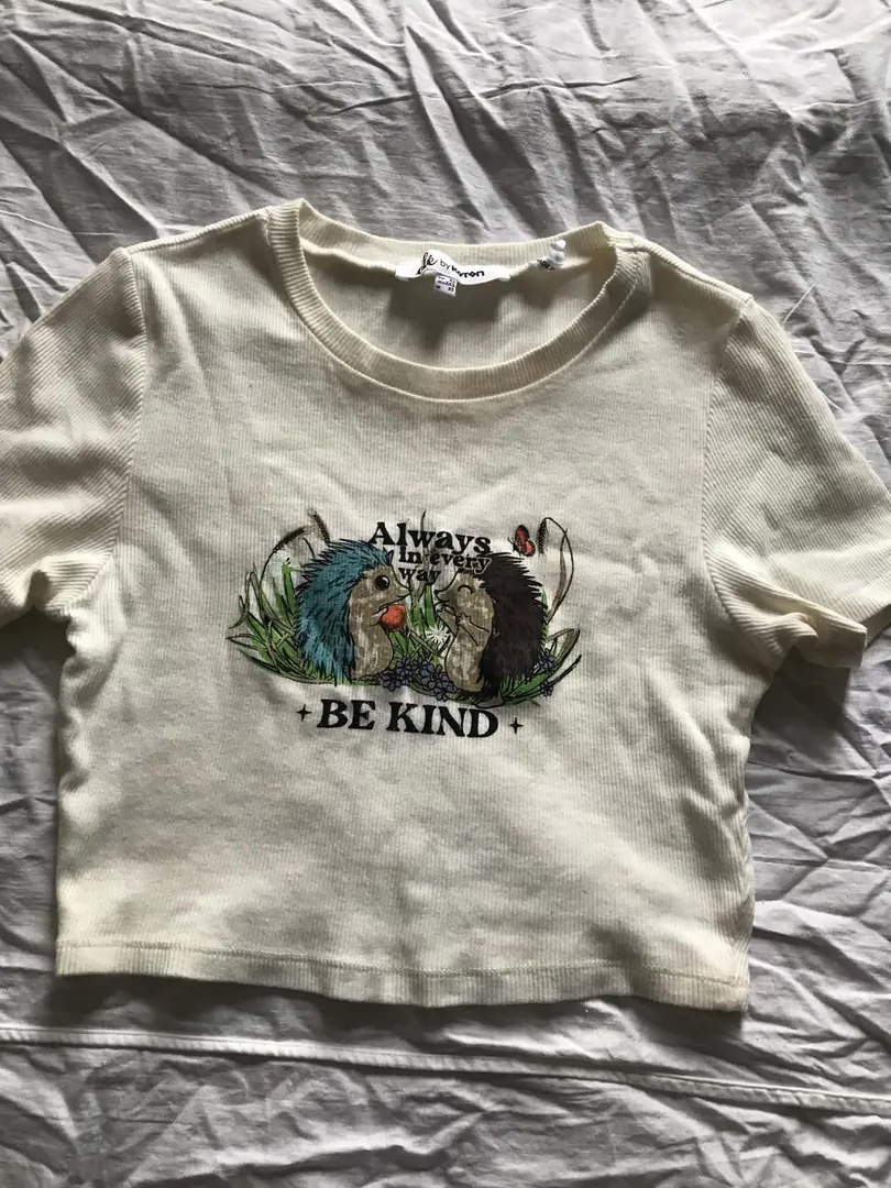 Koton top with hedgehogs — photo 1