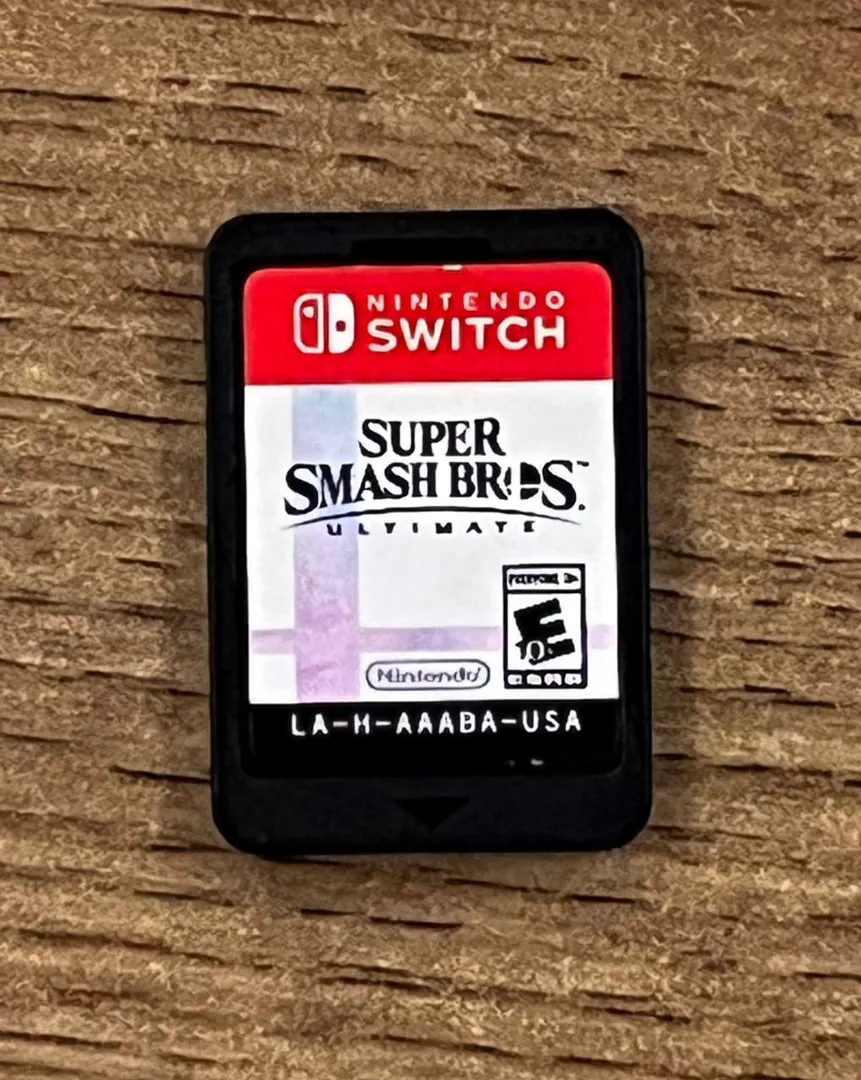 კარტრიჯი super smash bros: ultimate nintendo switch-ზე. 69ლ — ფოტო 1