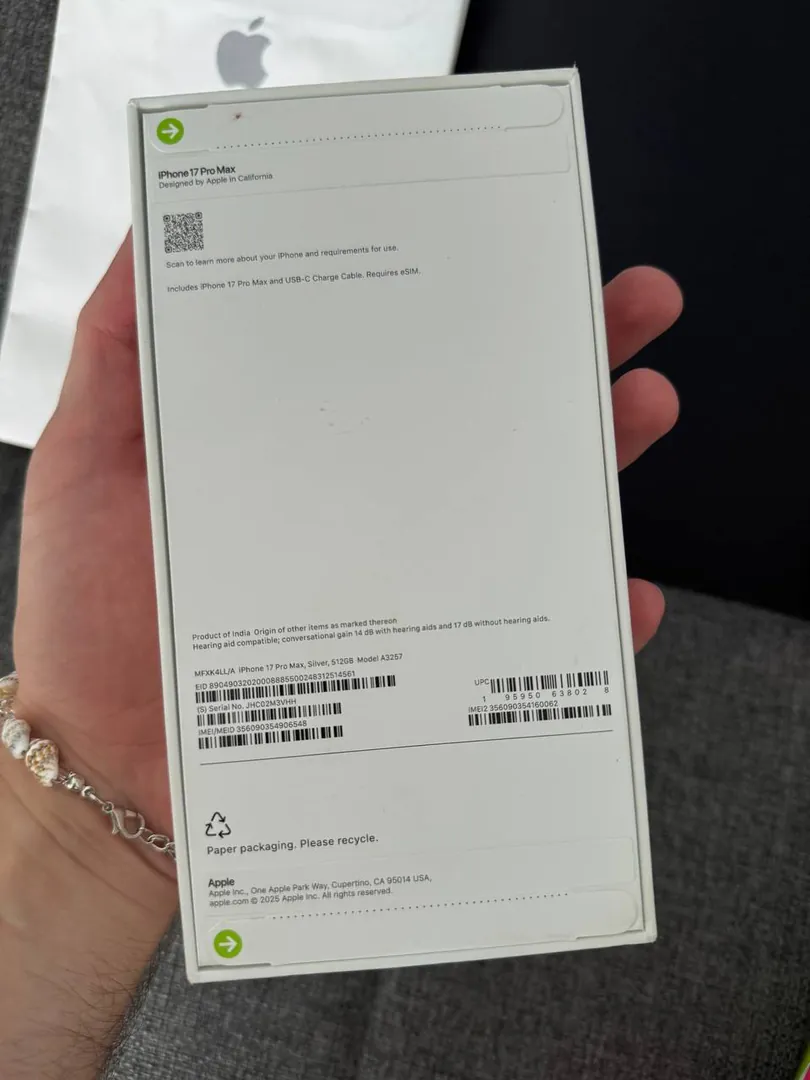 iPhone 17 Pro Max 512GB eSIM — фото 1