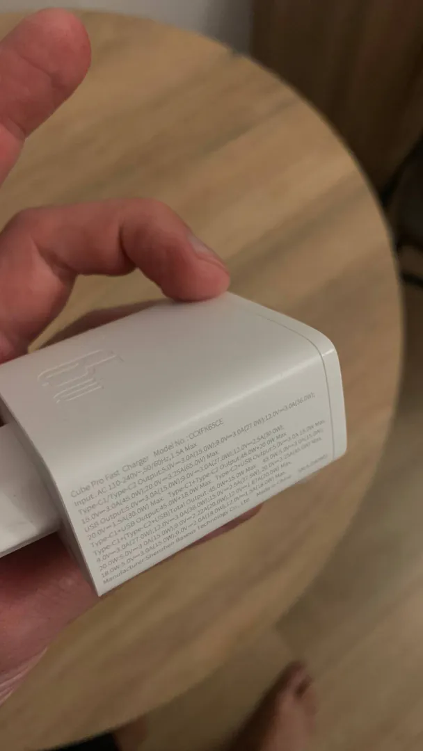 Зарядное устройство Baseus MagSafe 2 для MacBook 65 Вт — фото 1