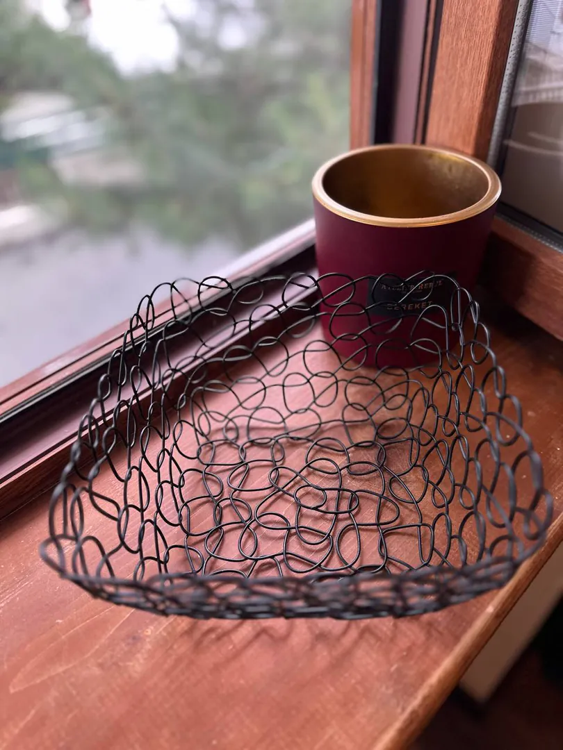 Iron fruit bowl — photo 1