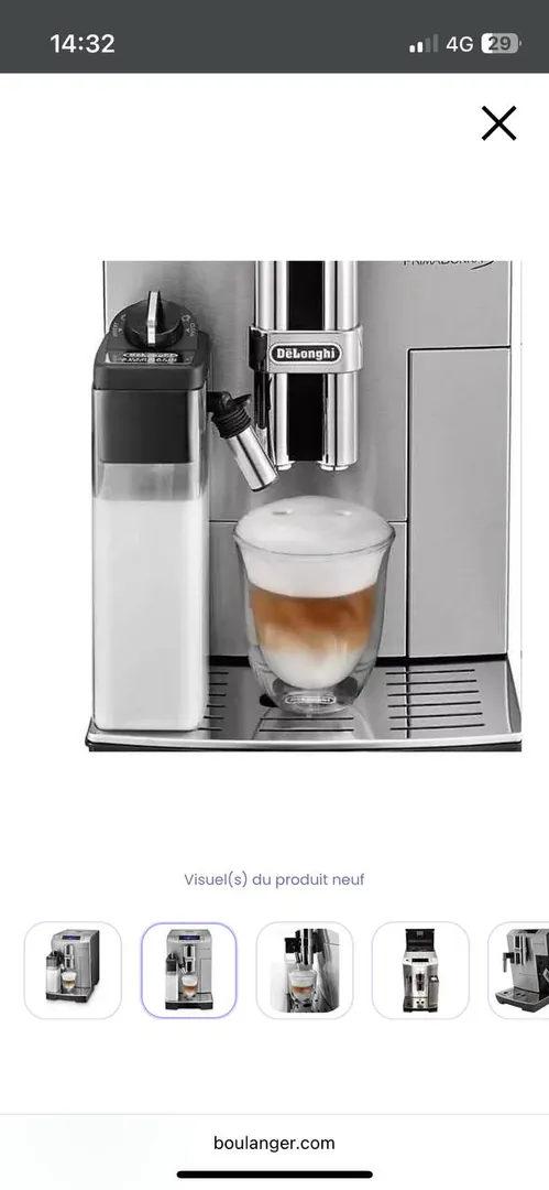 Кофемашина DeLonghi Primadonna XS De luxe — фото 1