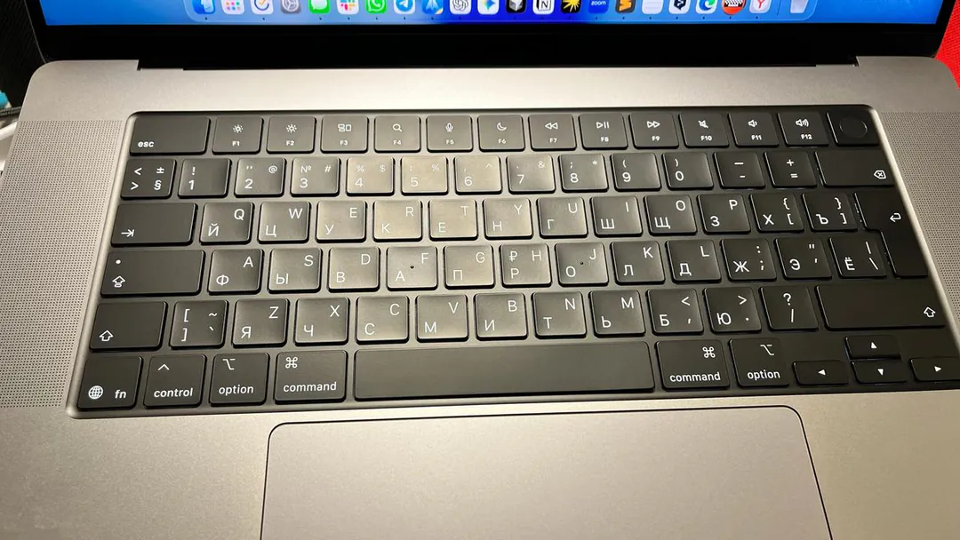 Русские кейкапы для MacBook Air и Pro M1-M5 — фото 2