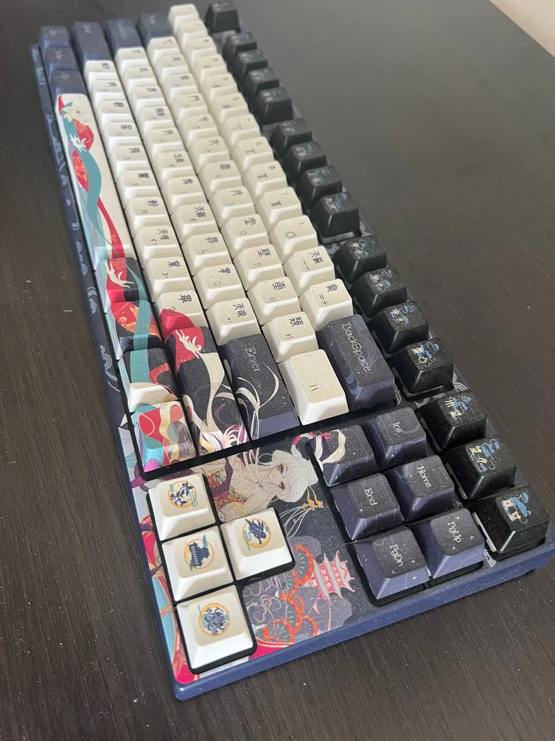 Клавиатура Varmilo VPM87 Chang'e EC V2 Sakura EN — фото 1
