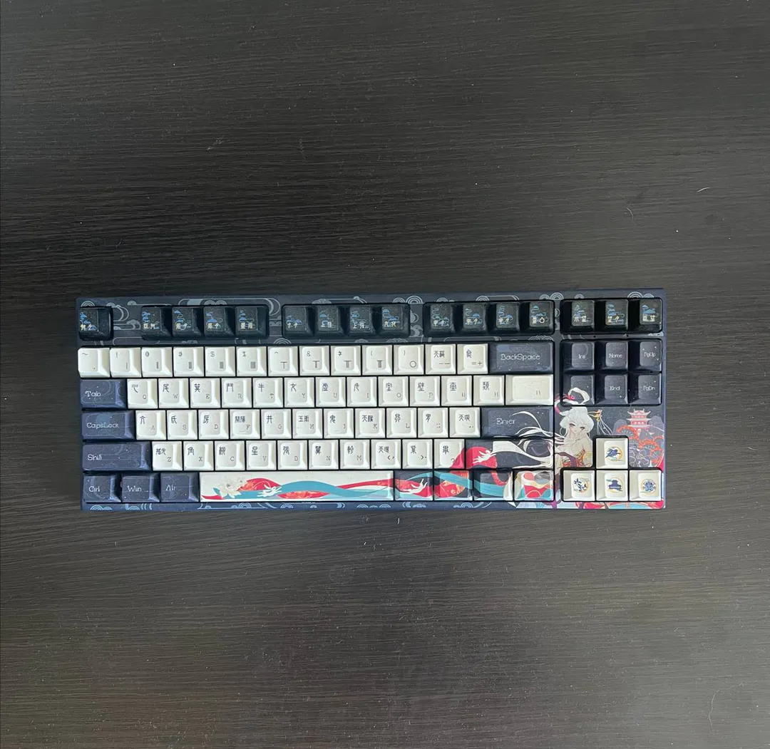 Клавиатура Varmilo VPM87 Chang'e EC V2 Sakura EN — фото 3