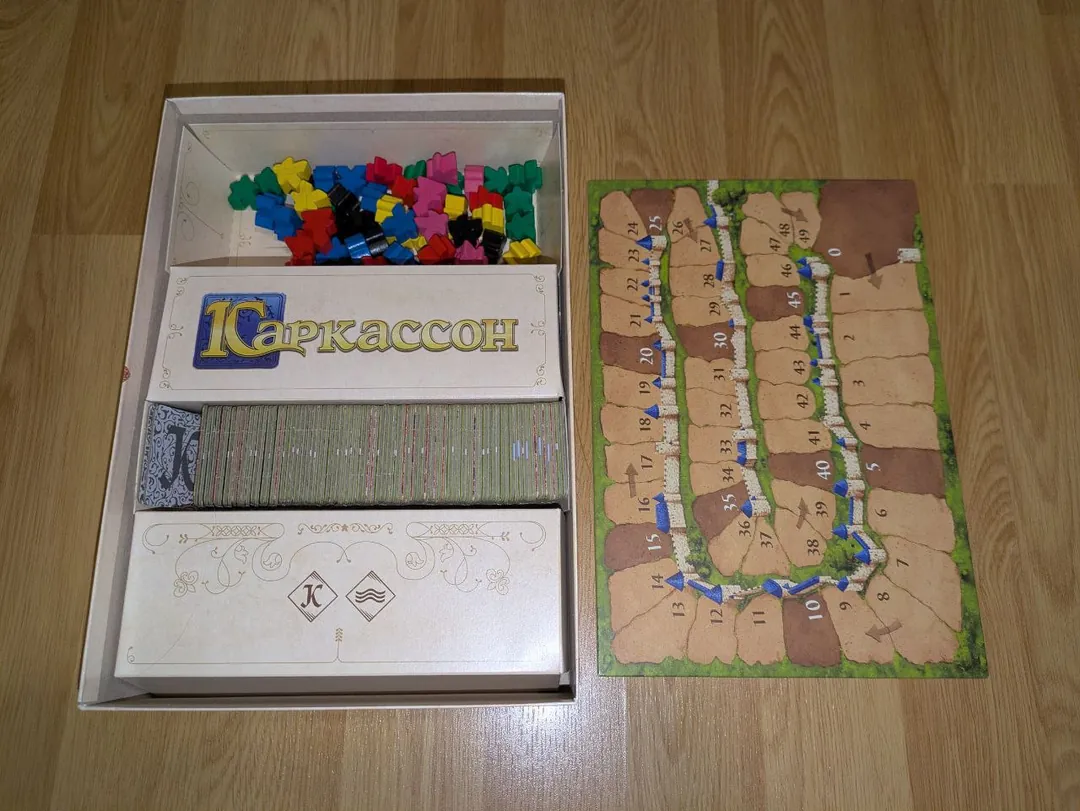 Carcassonne Board Game — photo 2