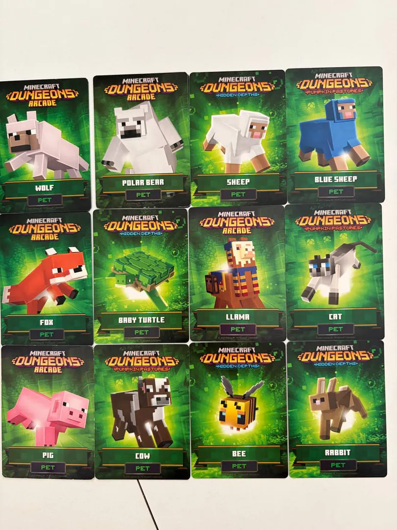 Minecraft Collectible Cards — photo 1