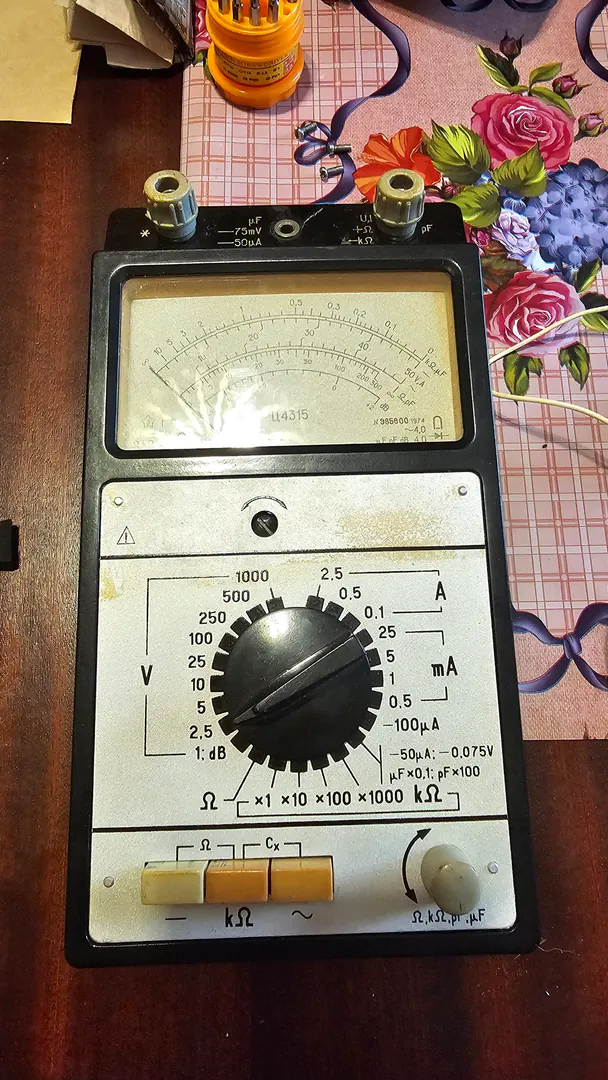Analog multimeter tester Ц4315 — photo 2