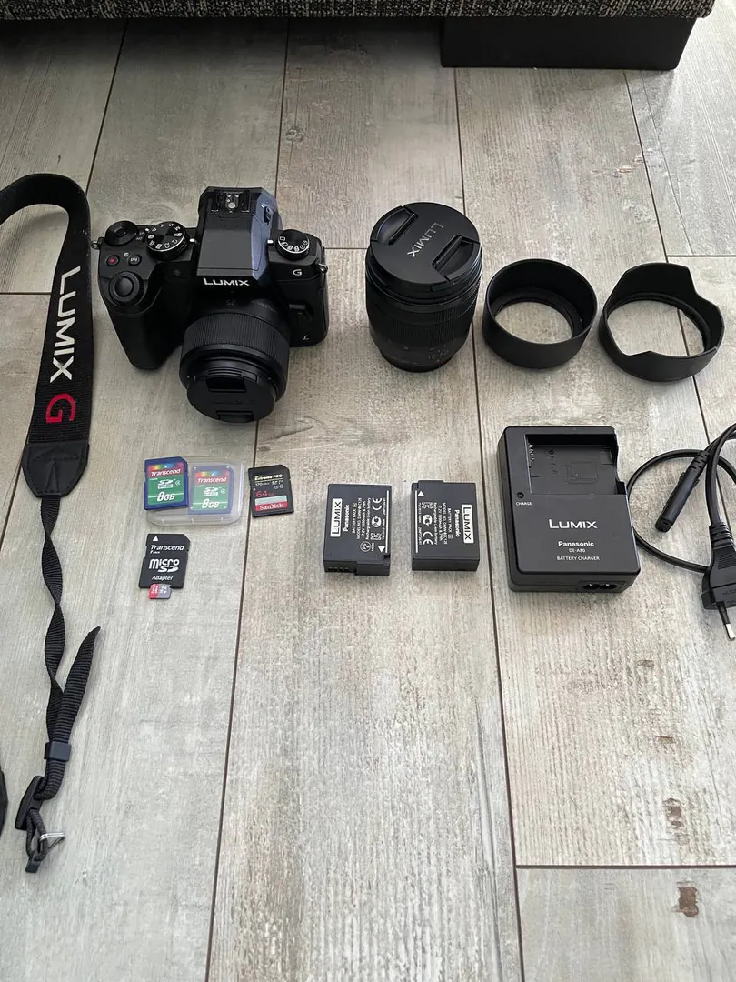 Panasonic Lumix G80 Camera with Two Lenses — photo 5