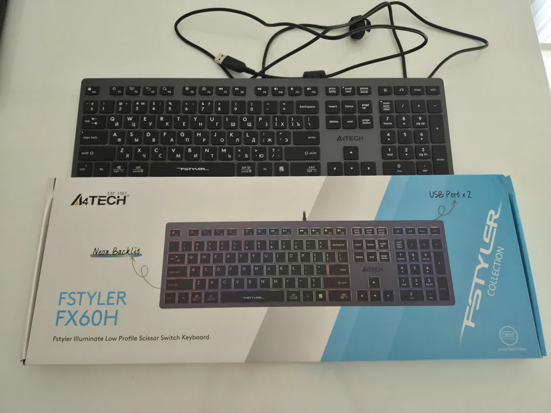 Клавиатура A4Tech Fstyler FX60H — фото 1