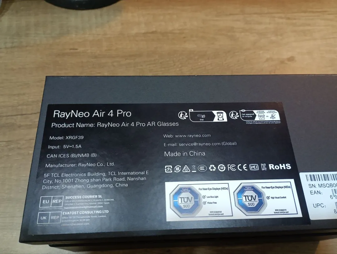RayNeo Air 4 Pro AR Glasses — photo 4