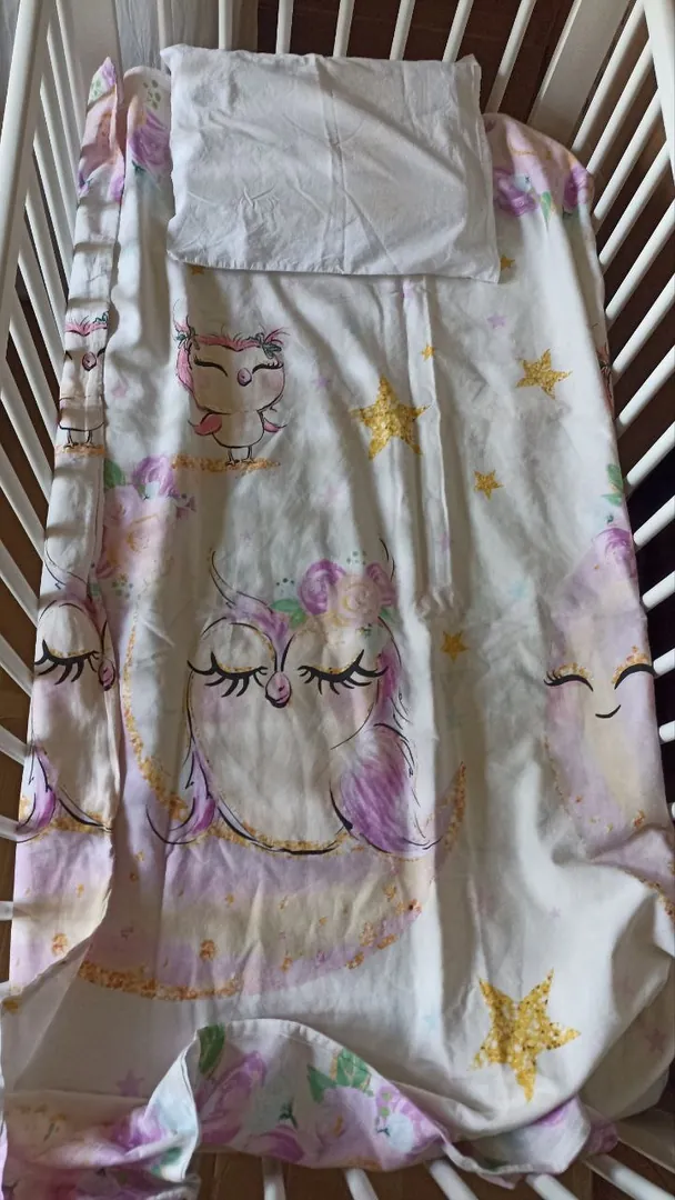 Duvet cover with owls — photo 1