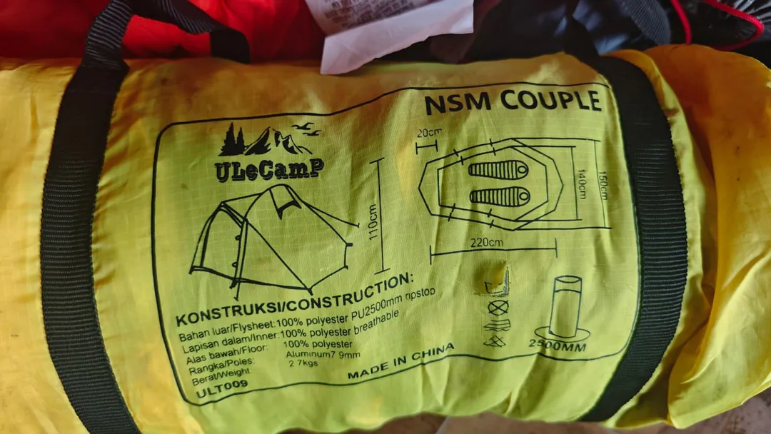 Ulecamp tent for 3 persons — photo 2