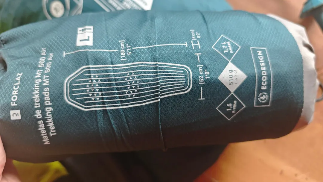 Inflatable mat Forclaz — photo 1