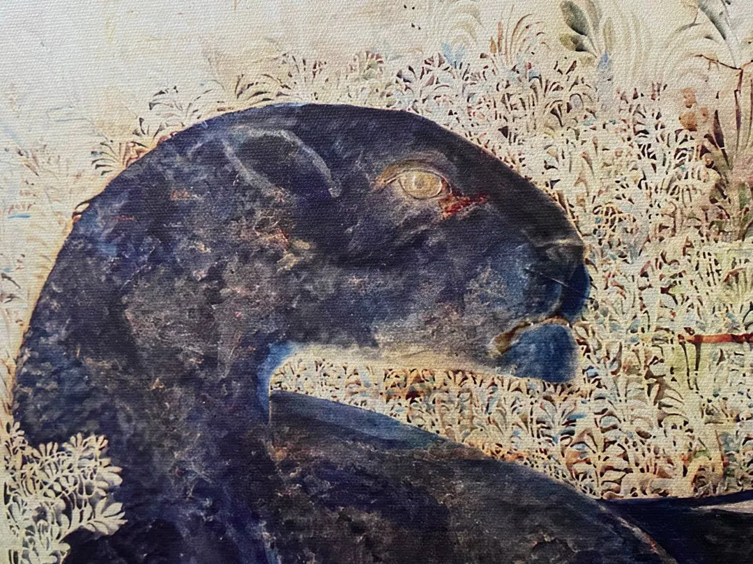 Painting by Merab Abramishvili 'Black Panther' — photo 3