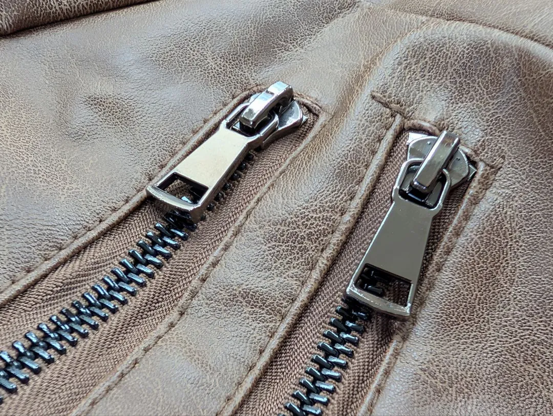Two-in-one faux leather demisason jacket — photo 2