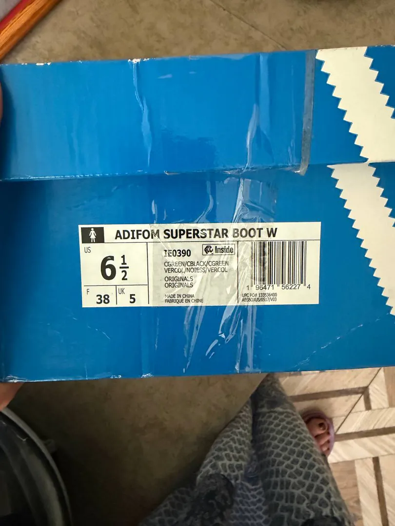 Rubber boots Adidas Superstar — photo 1