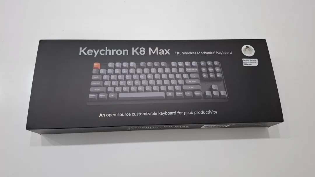 Механическая клавиатура Keychron K8 Max QMK Wireless — фото 1