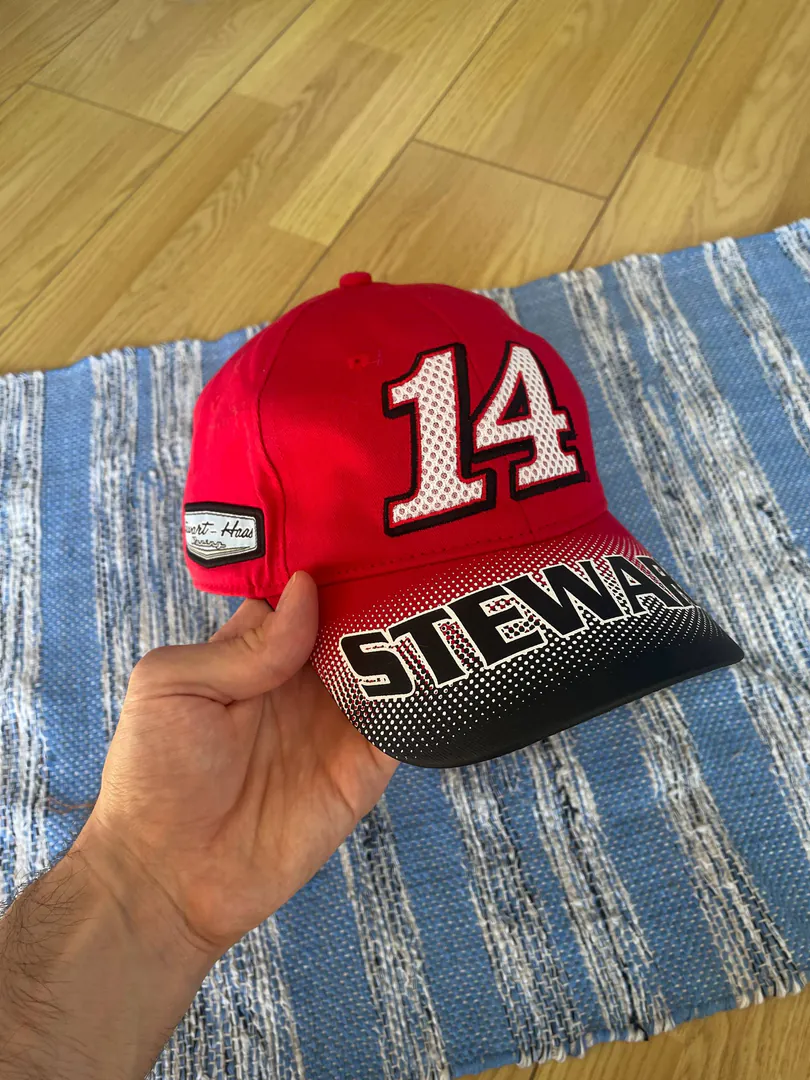 Винтажная бейсболка Nascar Stewart-Haas Racing — фото 4