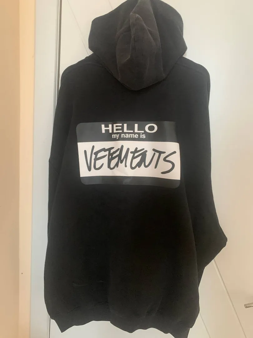 Vetements Hoodie — ფოტო 1